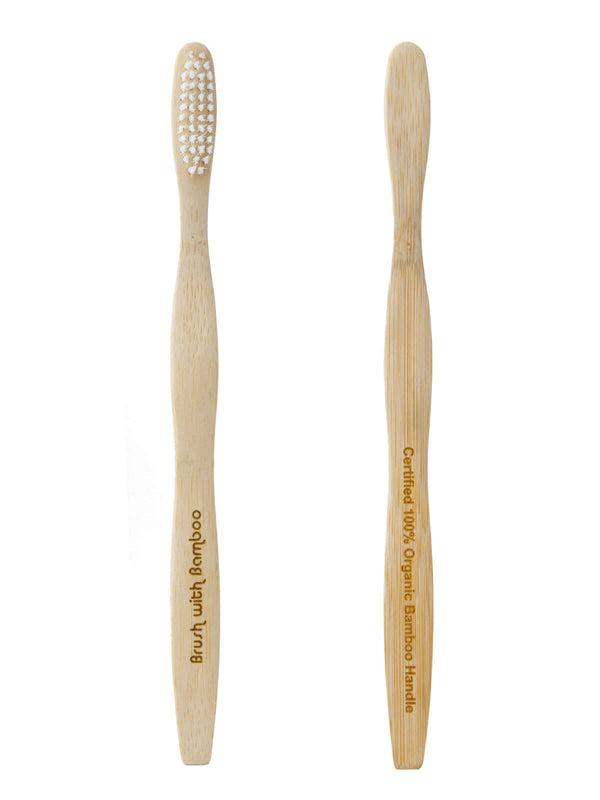Natural Bamboo Toothbrushes by Brush with Bamboo™